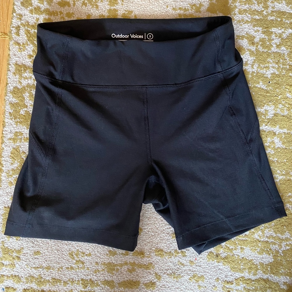 Outdoor Voices black shorts. Size small